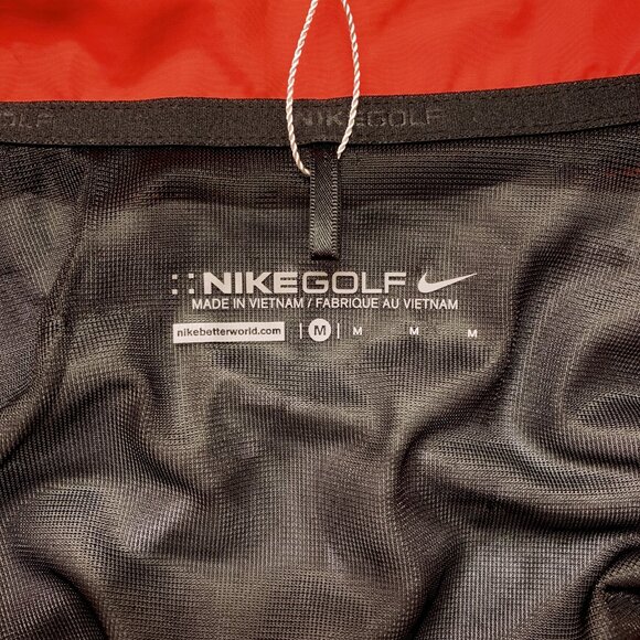 Nike Golf Full-Zip Shield RED Jacket 726401 Size Med - NWT - Picture 7 of 7